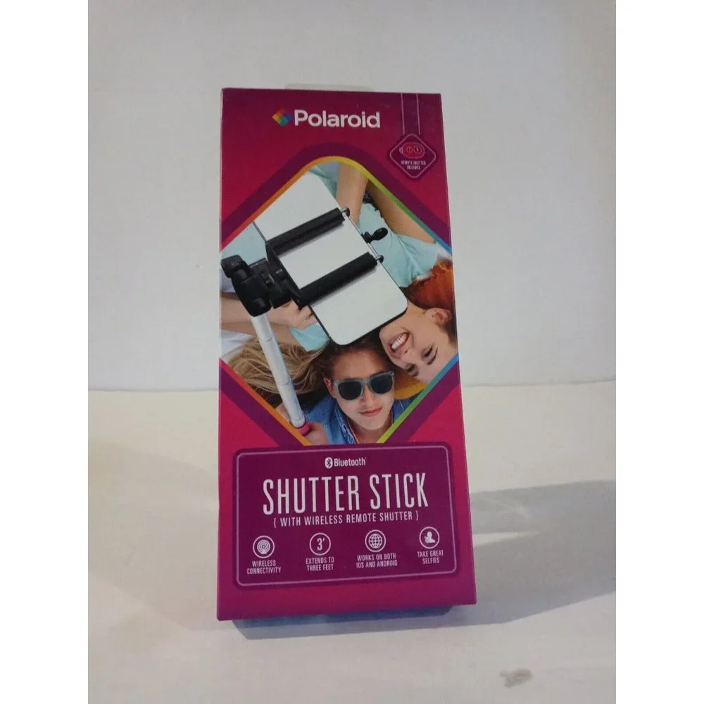 Shutter Stick With Wireless Remote Shutter Bluetooth By Polaroid